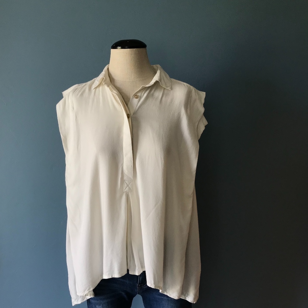RVCA Women's Button Front Blouse